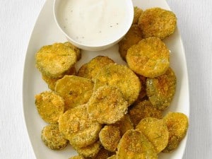 http://www.foodnetwork.com/recipes/food-network-kitchens/fried-pickles-recipe.html