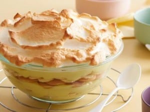 Alton Brown's Baked Banana Pudding