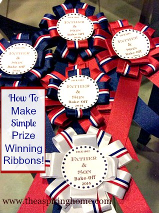 How to Make County Fair Style Prize Ribbons