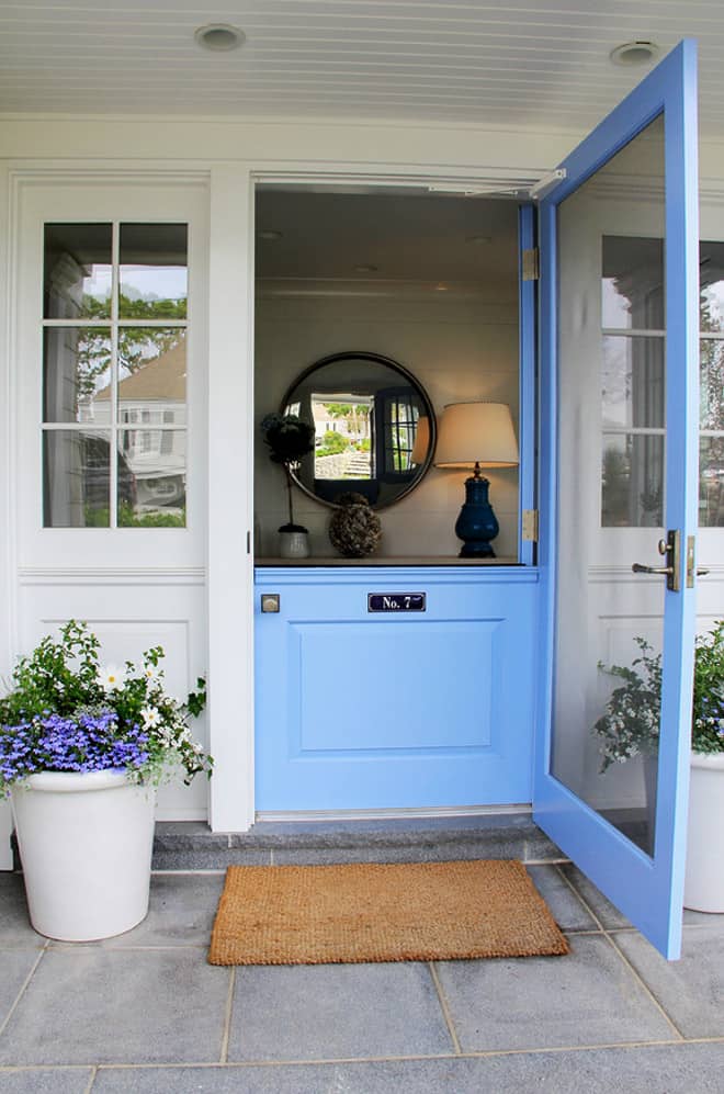 Dutch-door.-Dutch-door.-Front-Dutch-door-painted-in-blue-paint-color.-Dutchdoor-Frontdoor-BlueDutchDoor-Bluedoor-PaintColor-Brooks-and-Falotico-Associates-Inc.