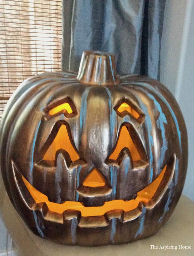 Jack O’ Lantern Pumpkin Makeover