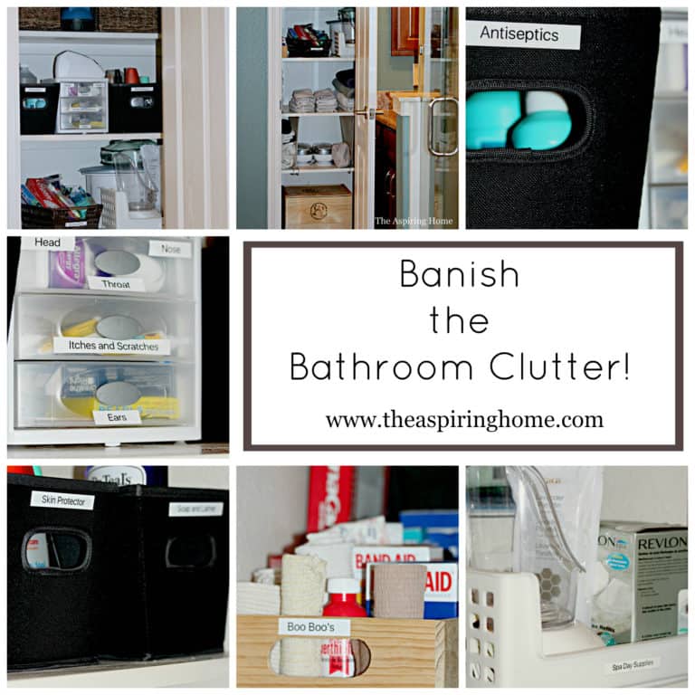 Banish The Bathroom Clutter