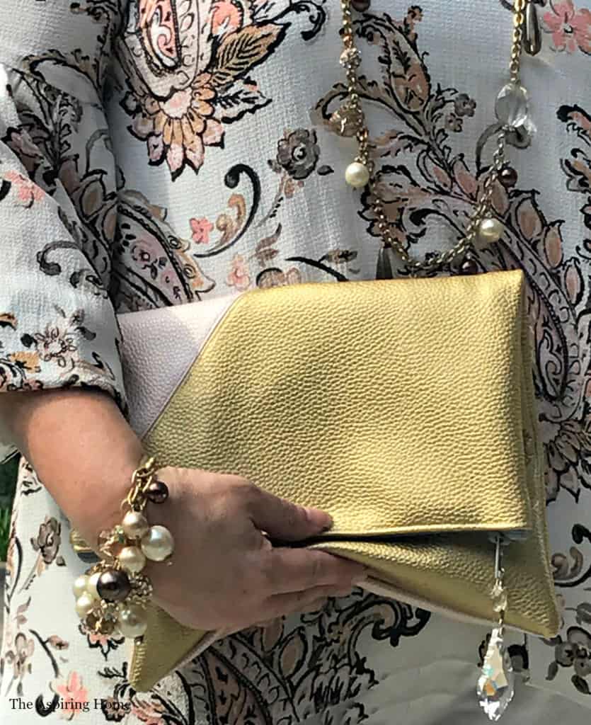 quick sew DIY handbag The Aspiring Home