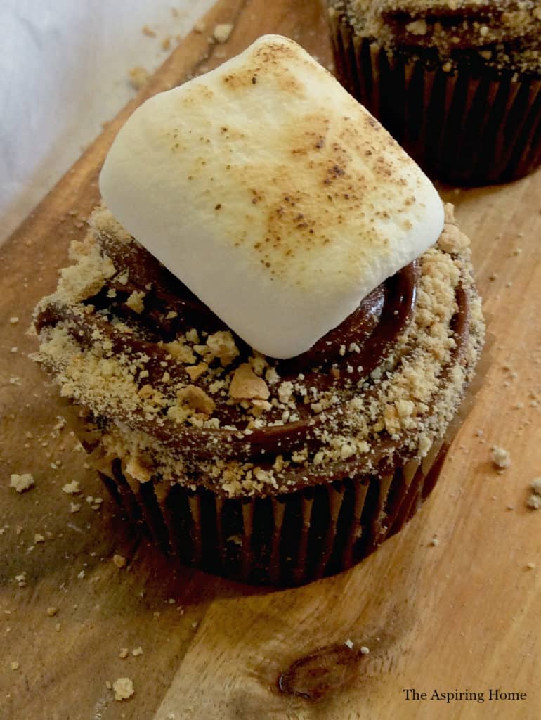 close up view cupcakes using cake mix