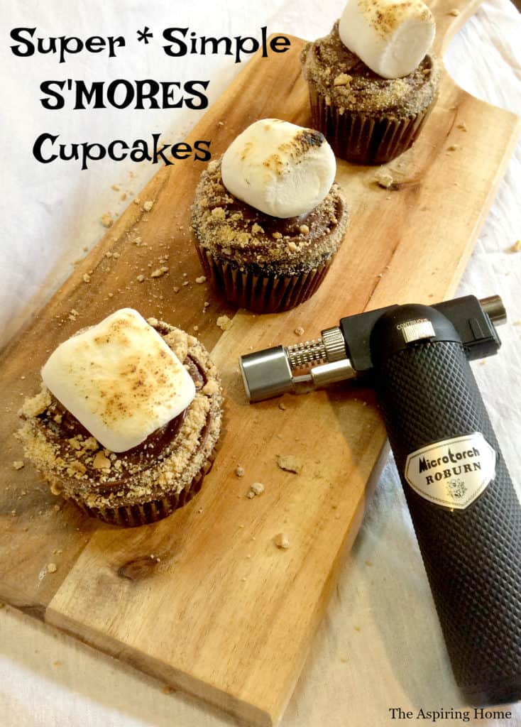 Super Simple Smores Cupcake Recipe