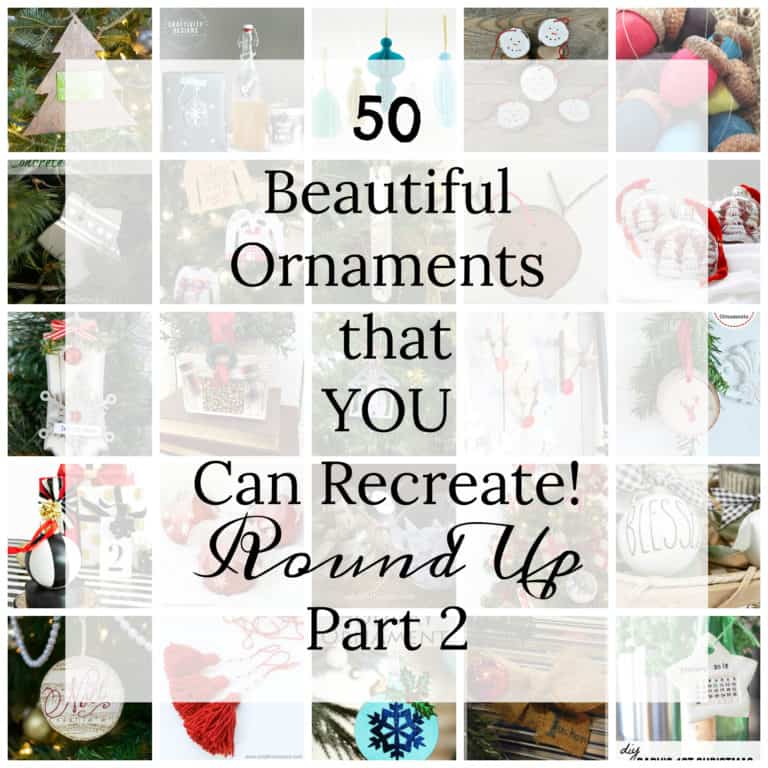 50 Beautiful Ornaments YOU Can Recreate! Part 2