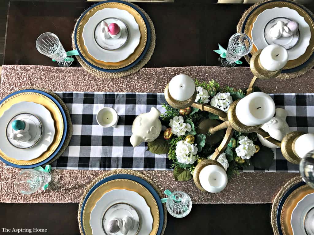 Easter Tablescape and Easy Brunch recipes