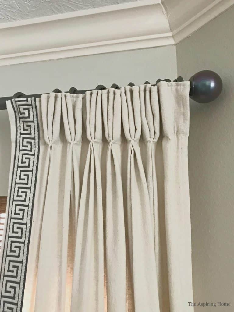 Simple Update: Paint Curtain Finials with Fingernail Polish!