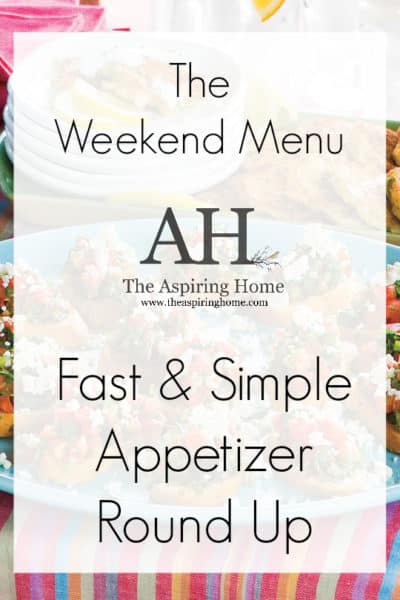 Menu Do Weekends Weekend Menu Ideas Archives | The Aspiring Home Interiors
