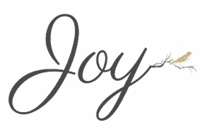 Signature for Joy