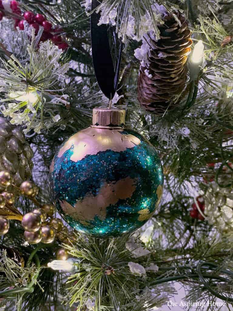 glitter and glam ornament