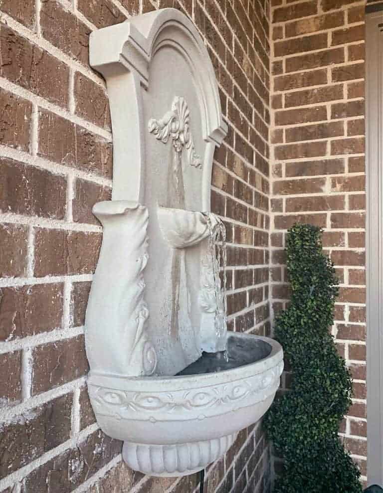 Easy Outdoor Fountain Update