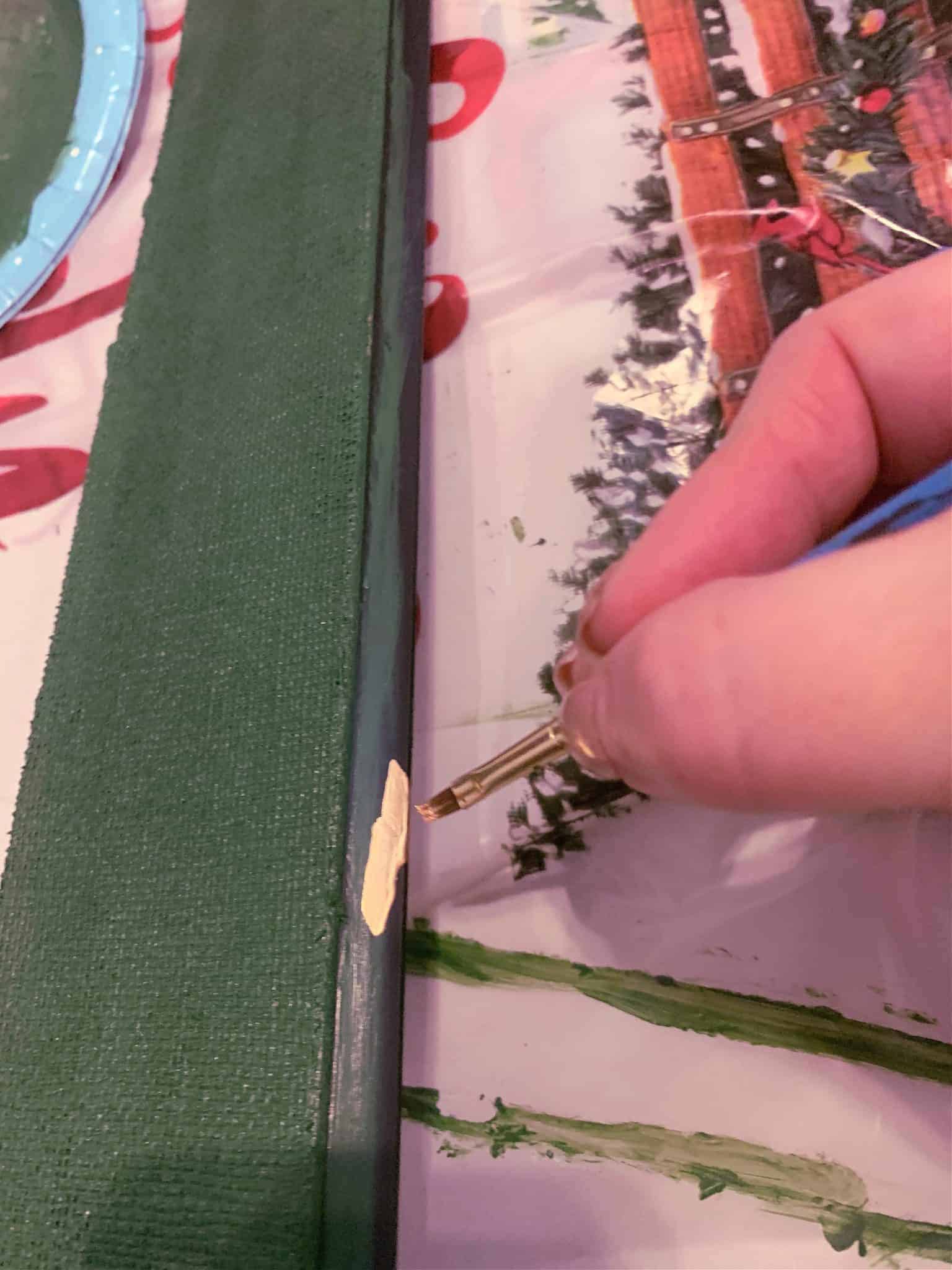 Easy Tip! Paint The Frame Mat The Aspiring Home