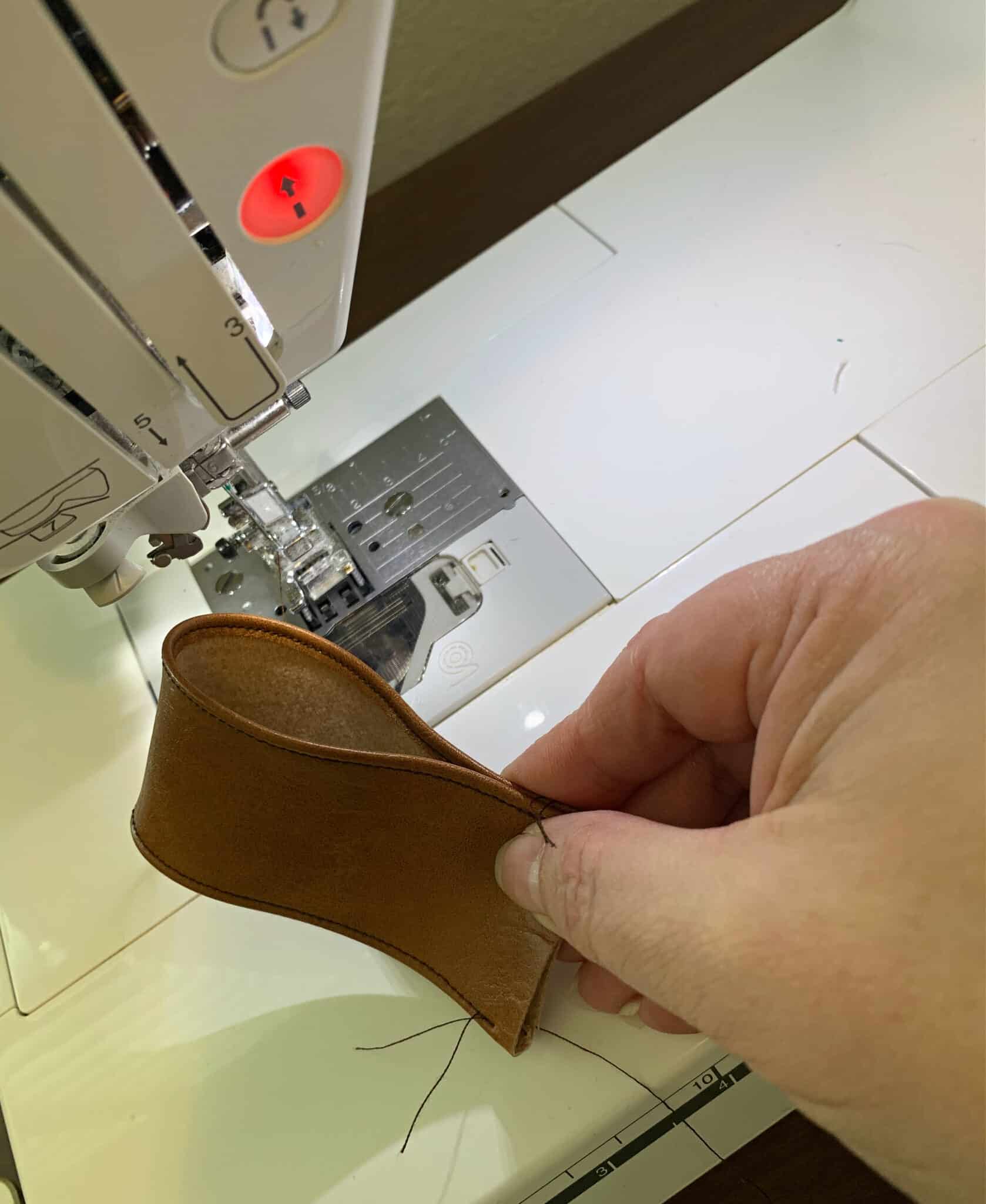 How to DIY Faux Leather or Fabric Curtain Rings The Aspiring Home