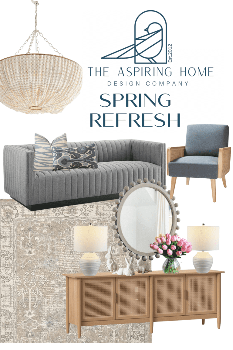 How to Get A Spring Living Room Refresh