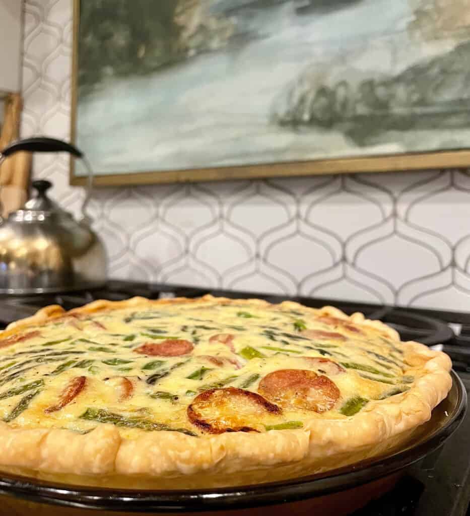 easy recipes for home including a simple quiche recipe