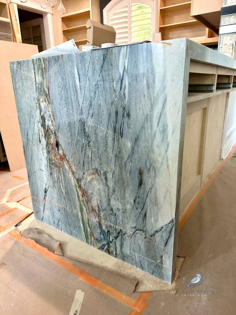Pros and Cons of Waterfall Edge Countertops (Plus Designer Tips!)